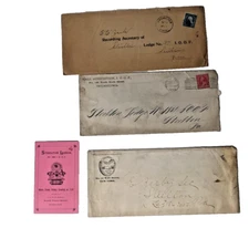 IOOF Odd Fellows Steelton Lodge 184 1899 Proposition Card Members Pennsylvania