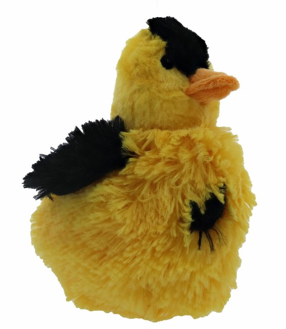 Chonky Bird Dog Toys Soft Fuzzy Plush Feather Squeakers 7" Choose