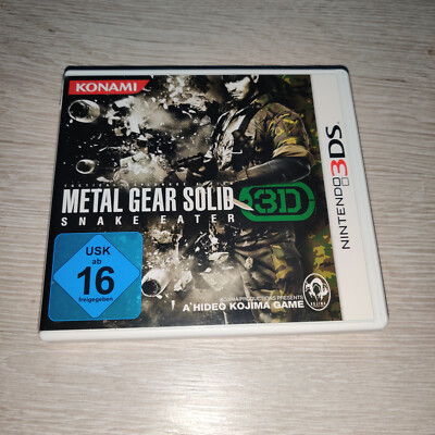 Metal Gear Solid: Snake Eater 3D (Nintendo 3DS) Game