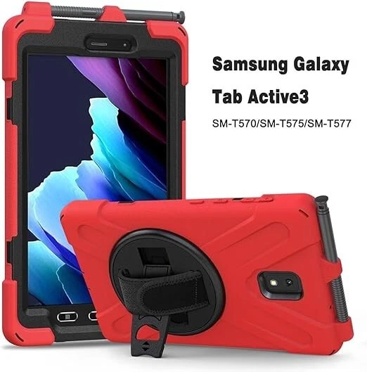 3-in-1 Shatter Resistant Shell for Samsung Galaxy Tab Active 3 T570/575 Drop-pro - Image 3 of 4