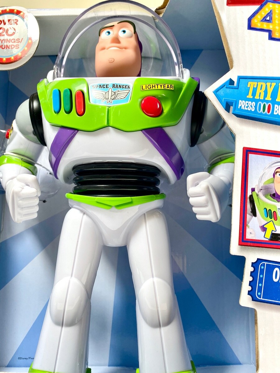 Disney Pixar Buzz Lightyear 12 Inch Interactive Talking