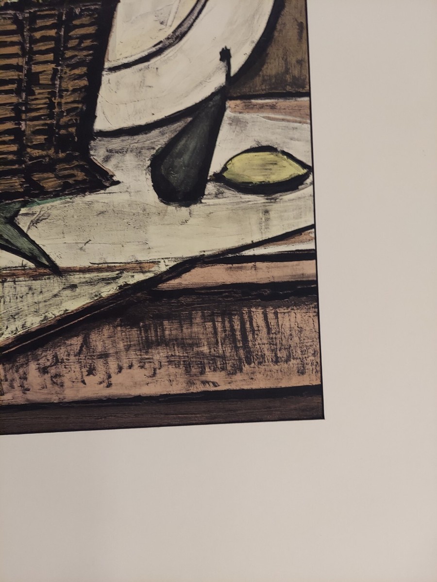 BERNARD BUFFET 1957 HAND COLORED LITHOGRAPH | eBay
