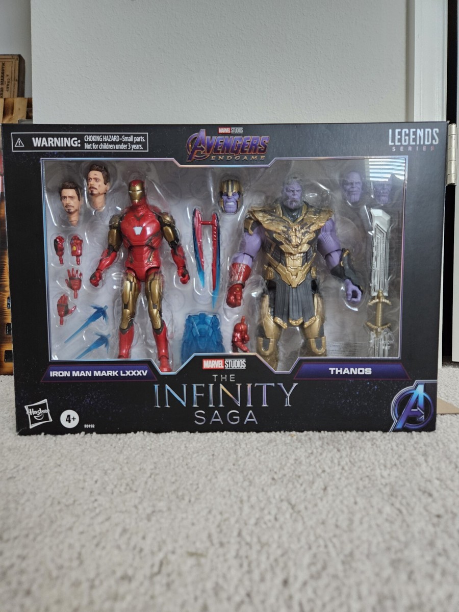 Marvel Legends Avengers Iron Man vs. Thanos Action Figure