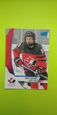 2019 UD Canada Juniors BLUE Exclusives Ann-Sophie Bettez #50 Montreal PWHL