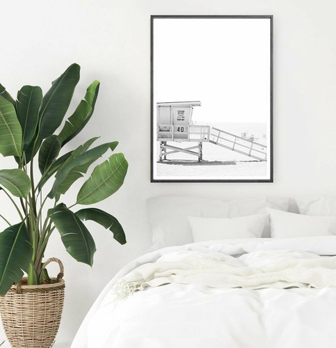 Set of 3 Palm Tree Beach Ocean Relaxing View Wall Art Print. A3 A2 A1 Size - Picture 5 of 8