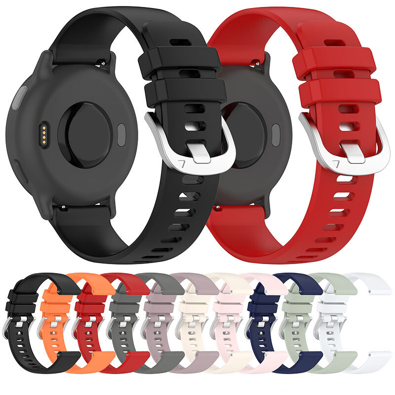 Cinturino In Silicone Morbido Per Garmin Approach S4/S2 E Vivoactive, Con Sgancio Rapido, Colori Vari, Garanzia 1 Anno - 3