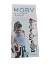 Moby Easy-Wrap Baby Carrier - Smoked Pearl New Open Box
