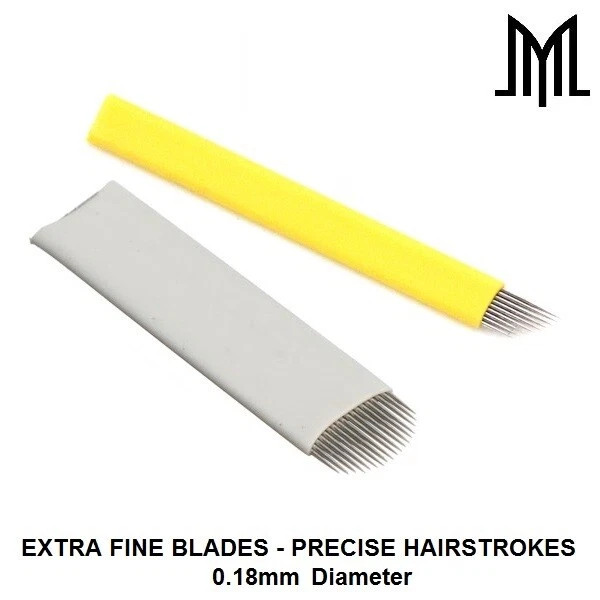 FLEEK Microblading PRO Needles SPMU Permanent Makeup Eyebrow Soft Blade - CF/U