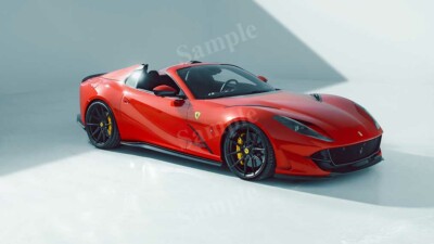 Novitec Ferrari 812 GTS High Res Wall Decor Print Photo Poster - CAR2803