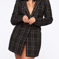 fashion nova quilt blazer dress