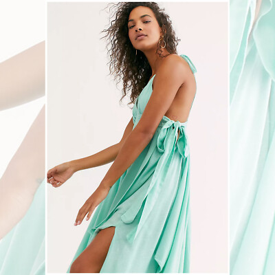Free People RARE Tropical Heat Maxi Dress | eBay