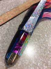 Heavy Keel Weight 4 Jet Bullet 9+ Hawaiian fishing lure Tuna Marlin yee Mahi