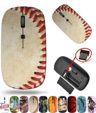 Wireless Computer Mouse 2.4GHz USB Receiver, 143mm x 75mm Unisex Optical Acc