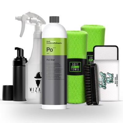 Koch Chemie Pol Star 1L Textil- Leder- Alcantarareiniger Set Polsterreiniger