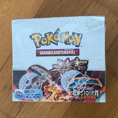Pokemon Obsidian Flames Display OVP GER 