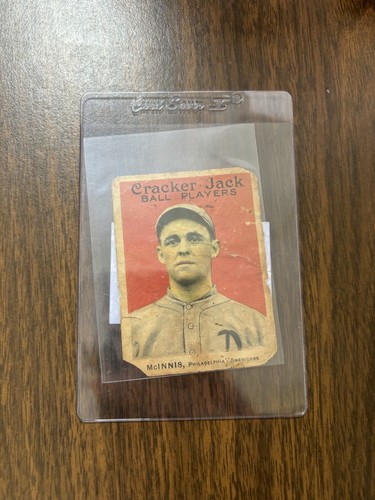 John McInnis #10 1914 Cracker Jack card