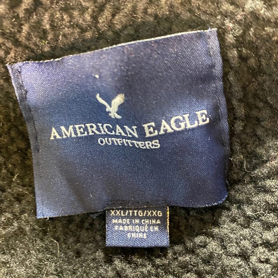 Кардиган American Eagle Sherpa свитер ацтекский мужской XXL шерстяной вязаный на молнии тяжелый вестерн - Изображение 2 из 4