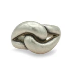 Vintage James Avery Sterling Silver Modernist Knot Ring