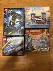 Multiple Lego Sets NIB Batman, Ninjago,  & Star Wars (some retired or soon)