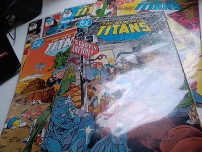 7 New  Titans Comics  2nd Series #10 #11 #14 #25 #27 #34 #40 DC