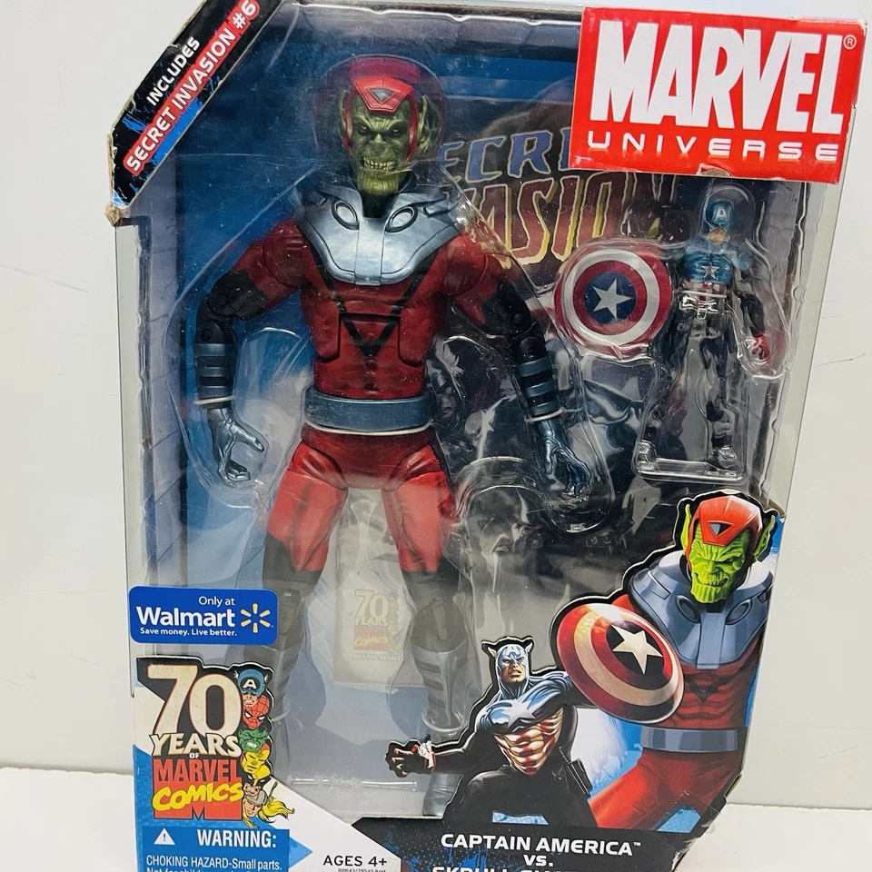 Gorra Bucky Skrull Giant-Man Universo Marvel Walmart 12” Batallas Gigantescas 3,75” Foto 3 de 4