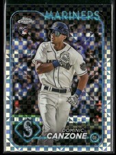 2024 Topps Chrome #133 Dominic Canzone X-Fractors