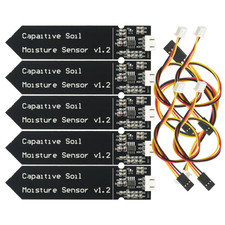 5pcs Capacitive Soil Moisture Sensor Corrosion Resistant for Arduino Moisture De