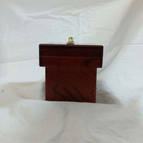 Mikame Craft Bread Clock Wooden Japan Handmade Rare Vintage Style E388 - Picture 4 of 7