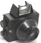Ernemann Ermanox 4.5 x 6 cm plate camera w. Anastigmat Ernotar 4.5/7.5 cm emergency test