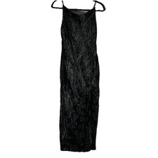 Urban Outfitters Sz Small P Burn Out Black Velvet Dress Romantic Whimsigoth