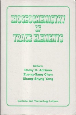 Biogeochemistry of Trace Elements. A special issue of Environmental Geochemistry