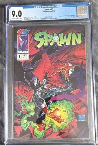 Image Comics Spawn #1 (05/92) CGC Graded 9.0