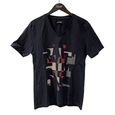 Raf Simons T-Shirt Navy 48 Kurzarm 5176