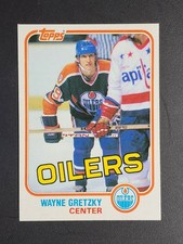 Topps 1981-82 Wayne Gretzky #16 Edmonton Oilers NHL Hockey Card