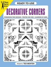 Ready-to-Use Decorative Corners (Dover Clip Art Ready-to-Use) - Paperback - GOOD