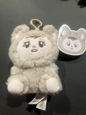 LaBabies Monster Brown Coco 5” Plush Keychain Bag Clip NWT Keychain