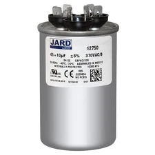45+10 uf/MFD 370 VAC volts Round Dual Run Capacitor 50/60 Hz - Lot-1