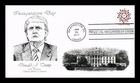 FIRST DAY INAUGURATION COVER PANDA CACHETS DONALD J TRUMP JANUARY 20 2017