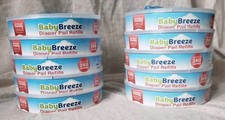 BabyBreeze Diaper Pail Refills Bags Playtex Diaper Genie 10pk 2800 Count