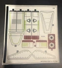 LEGO Star Wars Republic Fighter Tank Sticker Sheet ONLY from Set 75342