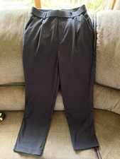 Halara Flex  DayStretch High Waisted Pocket Ankle Length Tapered Work Pants Sm