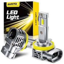 AUXITO 2x H11 H8 H9 LED Headlight Bulbs 100W 6500K 22000LM Canbus Error Free UK