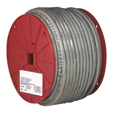 Campbell 200' 1/4" 7X19 Ctd Cable