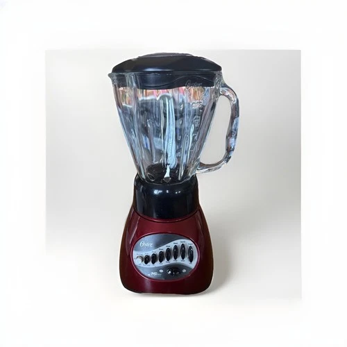 Oster 16 Speed Blender Model 6845 - Red Base - Excellent Working Condition