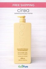 CIROA "Manuka Honey & Macadamia" SOOTHE & HYDRATE Shower Gel - JUMBO! - 33.8 Oz. 0.71 per gallon