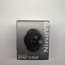 Garmin Instinct 2X Solar Adventure GPS Smart Watch Graphite Edition NEW