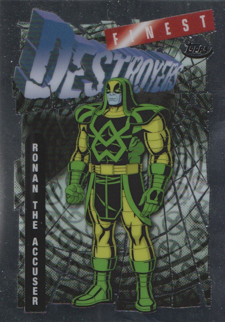 2025 Topps Finest X-Men '97 Trading Card #68 Ronan The Accuser U