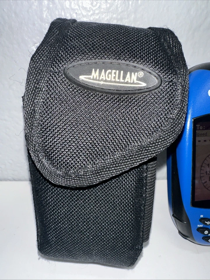 Magellan eXplorist 300 Handheld GPS Receiver Tested Works Blue Water Resistant - Image 2 of 4