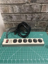6-Outlet Surge Protector Power Tap Strip Model 6M15-6 W/ Reset Heavy Duty Metal