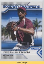2023 Upper Deck Goodwin Champions Royal Blue Cristhian Vaquero #48 READ f6d